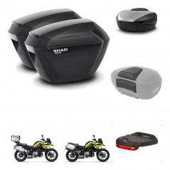 SHAD SH59 trunk + mounting bracket sh23 suitcases accessories 59L KIT-463026