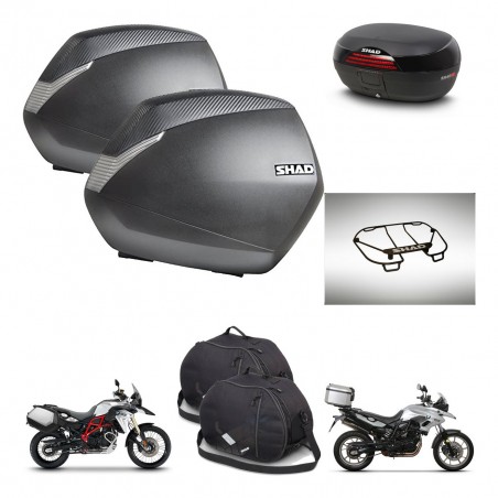 SHAD Baul SH46 + soporte montaje maletas SH36 accesorios 45 L KIT-463043