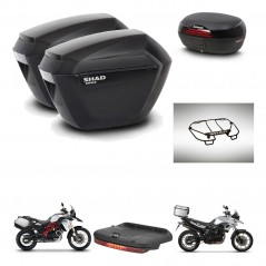 SHAD SH46 trunk + mounting bracket sh23 suitcases accessories 45 L KIT-463050