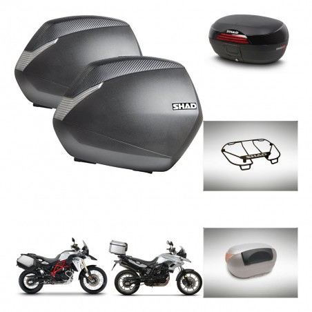 SHAD Baul SH46 + soporte montaje maletas SH36 accesorios 45 L KIT-463066