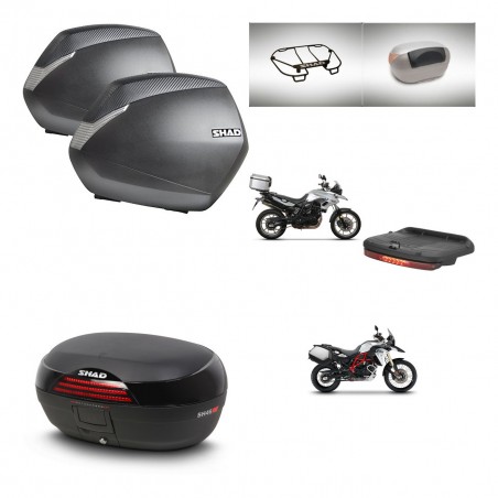 SHAD Baul SH46 + soporte montaje maletas SH36 accesorios 45 L KIT-463072