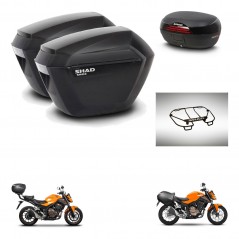 SHAD SH46 trunk + mounting bracket sh23 suitcases accessories 45 L KIT-463100