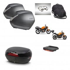 SHAD Baul SH46 + soporte montaje maletas SH36 accesorios 45 L KIT-463105