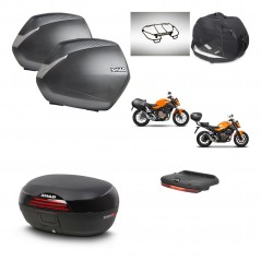 SHAD Baul SH46 + soporte montaje maletas SH36 accesorios 45 L KIT-463116
