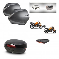 SHAD Baul SH46 + soporte montaje maletas SH36 accesorios 45 L KIT-463128