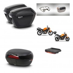 SHAD Baul SH46 + soporte montaje maletas sh23 accesorios 45 L KIT-463130