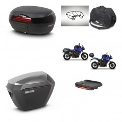 SHAD SH23 alu suitcases + mounting bracket SH46 trunk accessories 45 L KIT-463149