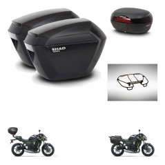 SHAD Baul SH46 + soporte montaje maletas sh23 accesorios 45 L KIT-463156