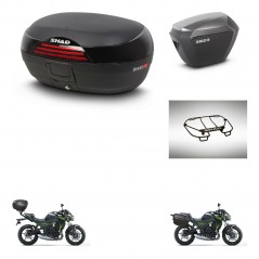 SHAD SH23 alu suitcases + mounting bracket SH46 trunk accessories 45 L KIT-463159