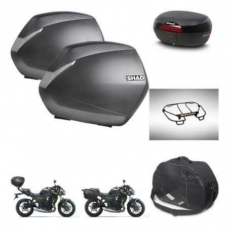 SHAD Baul SH46 + soporte montaje maletas SH36 accesorios 45 L KIT-463166