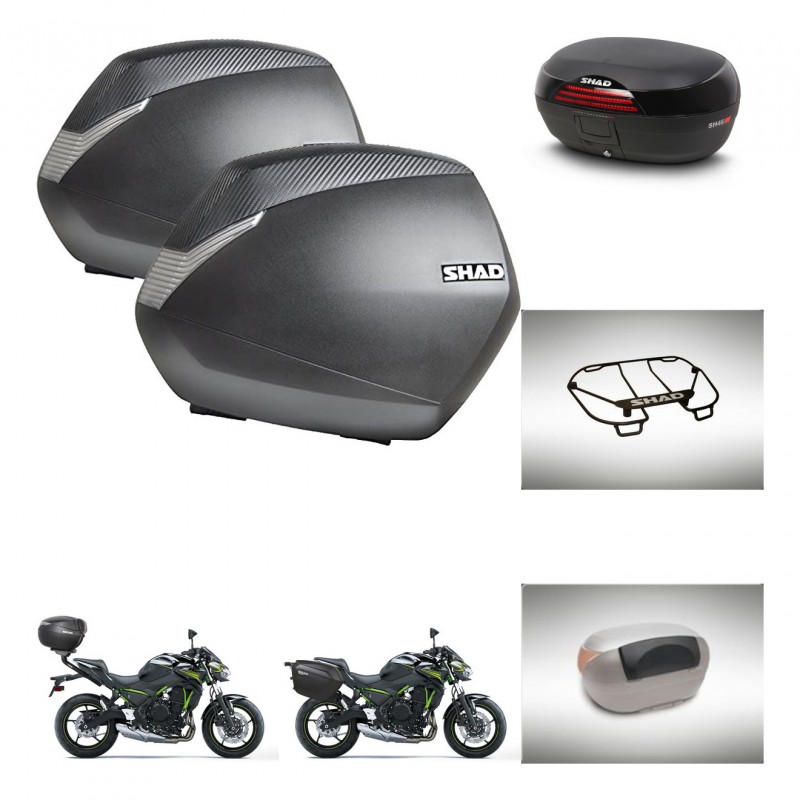 SHAD Baul SH46 + soporte montaje maletas SH36 accesorios 45 L KIT-463178