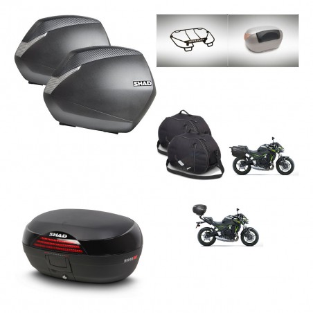 SHAD Baul SH46 + soporte montaje maletas SH36 accesorios 45 L KIT-463179