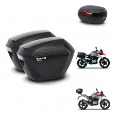 SHAD Baul SH46 + soporte montaje maletas sh23 45 L KIT-463204