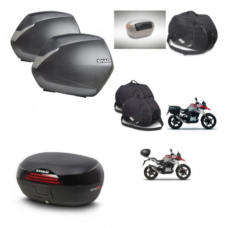 SHAD Baul SH46 + soporte montaje maletas SH36 accesorios 45 L KIT-463239