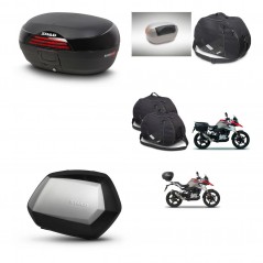 SHAD SH35 PREMIUM suitcases + mounting bracket SH46 trunk accessories 45 L KIT-463242