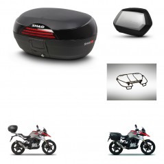 SHAD SH35 PREMIUM suitcases + mounting bracket SH46 trunk accessories 45 L KIT-463253