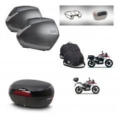 SHAD SH46 trunk + mounting bracket SH36 suitcases accessories 45 L KIT-463275