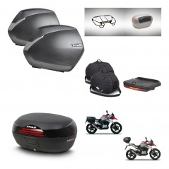 SHAD SH46 trunk + mounting bracket SH36 suitcases accessories 45 L KIT-463281