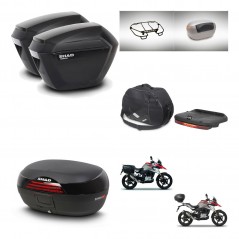 SHAD SH46 trunk + mounting bracket sh23 suitcases accessories 45 L KIT-463294