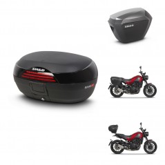 SHAD Maletas sh23 alu + soporte montaje baul SH46 45 L KIT-463303