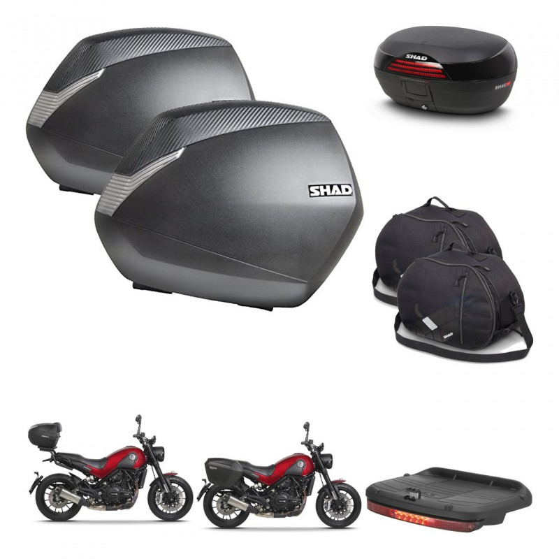 SHAD Baul SH46 + soporte montaje maletas SH36 accesorios 45 L KIT-463305