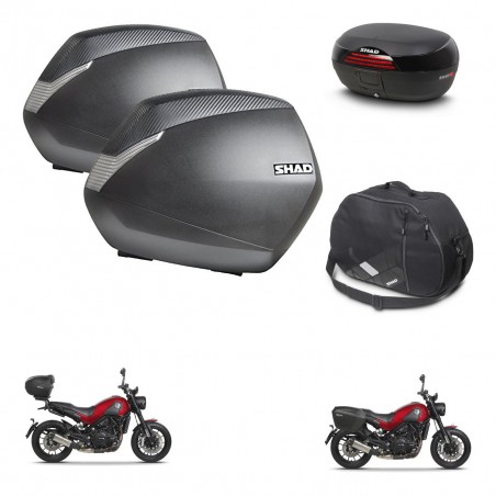 SHAD Baul SH46 + soporte montaje maletas SH36 accesorios 45 L KIT-463310