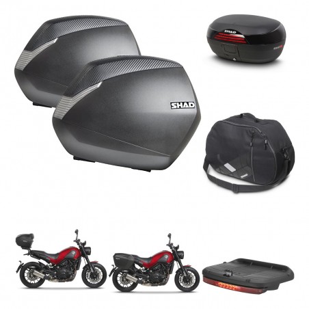 SHAD Baul SH46 + soporte montaje maletas SH36 accesorios 45 L KIT-463316