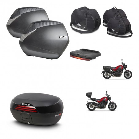SHAD Baul SH46 + soporte montaje maletas SH36 accesorios 45 L KIT-463317