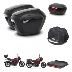 SHAD SH46 trunk + mounting bracket sh23 suitcases accessories 45 L KIT-463318