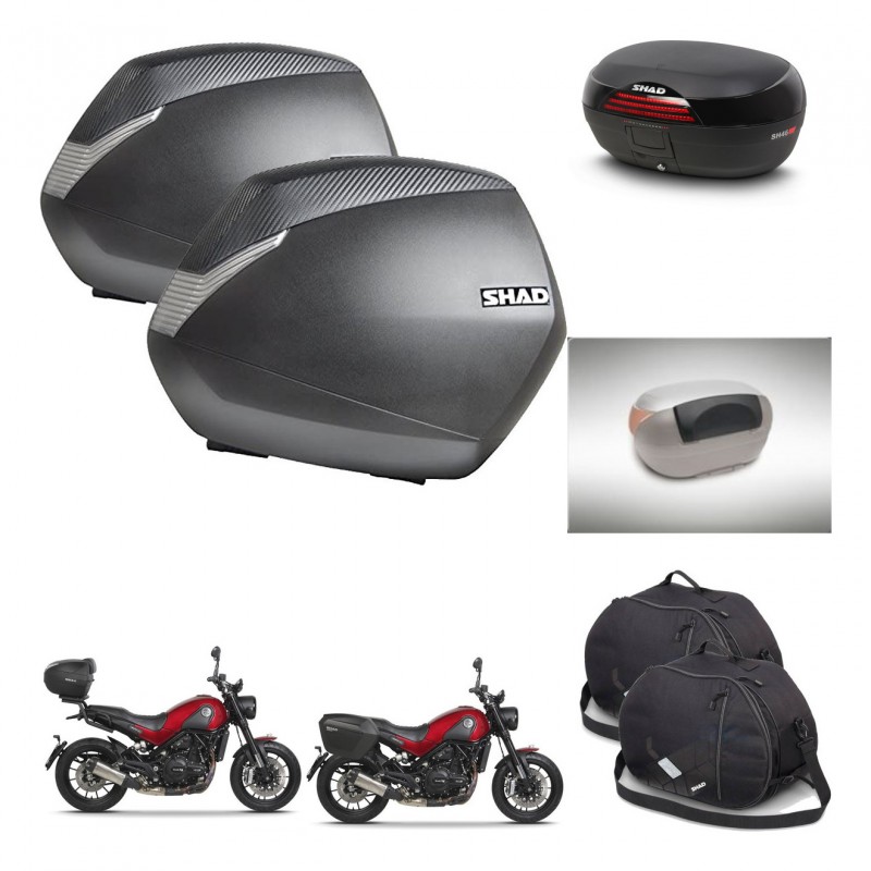 SHAD Baul SH46 + soporte montaje maletas SH36 accesorios 45 L KIT-463323