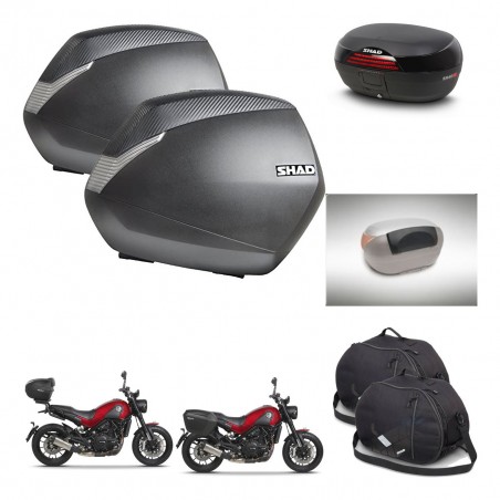 SHAD Baul SH46 + soporte montaje maletas SH36 accesorios 45 L KIT-463323