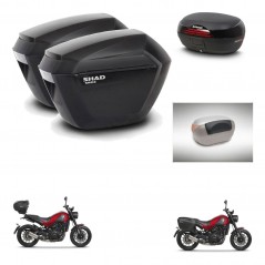 SHAD SH46 trunk + mounting bracket sh23 suitcases accessories 45 L KIT-463324