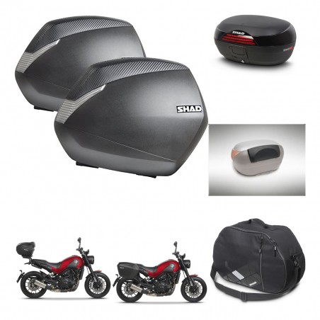 SHAD Baul SH46 + soporte montaje maletas SH36 accesorios 45 L KIT-463334