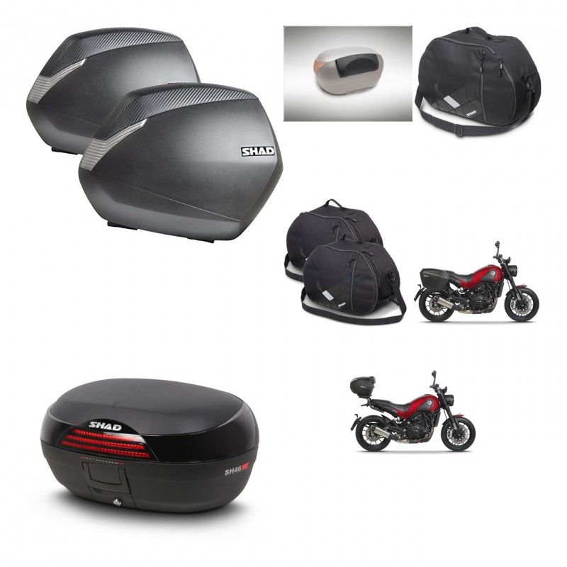 SHAD Baul SH46 + soporte montaje maletas SH36 accesorios 45 L KIT-463335