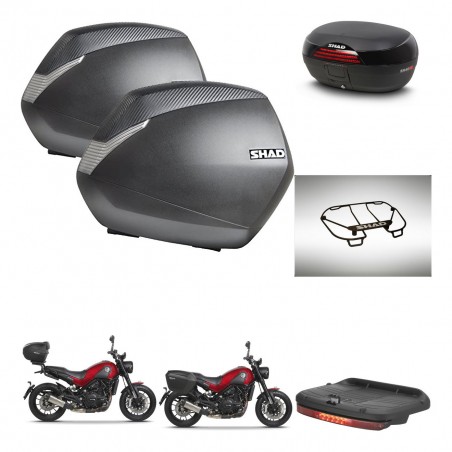 SHAD Baul SH46 + soporte montaje maletas SH36 accesorios 45 L KIT-463352