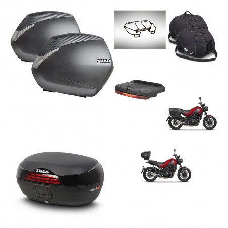 SHAD Baul SH46 + soporte montaje maletas SH36 accesorios 45 L KIT-463353