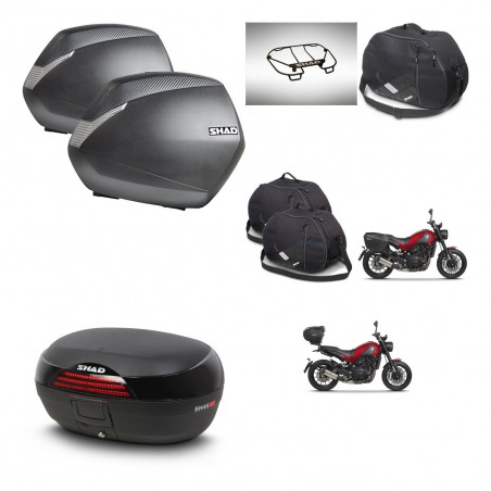 SHAD Baul SH46 + soporte montaje maletas SH36 accesorios 45 L KIT-463359