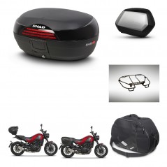 SHAD SH35 PREMIUM suitcases + mounting bracket SH46 trunk accessories 45 L KIT-463361