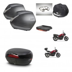 SHAD Baul SH46 + soporte montaje maletas SH36 accesorios 45 L KIT-463364