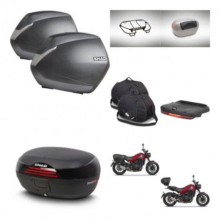 SHAD Baul SH46 + soporte montaje maletas SH36 accesorios 45 L KIT-463377