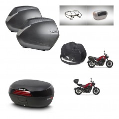 SHAD Baul SH46 + soporte montaje maletas SH36 accesorios 45 L KIT-463382