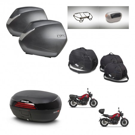 SHAD Baul SH46 + soporte montaje maletas SH36 accesorios 45 L KIT-463383