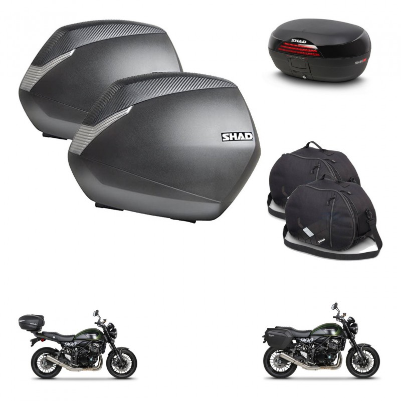 SHAD Baul SH46 + soporte montaje maletas SH36 accesorios 45 L KIT-463395