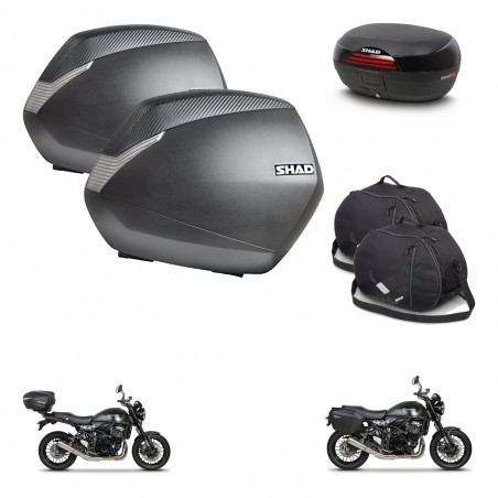 SHAD SH46 trunk + mounting bracket SH36 suitcases accessories 45 L KIT-463395