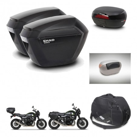 SHAD Baul SH46 + soporte montaje maletas sh23 accesorios 45 L KIT-463432