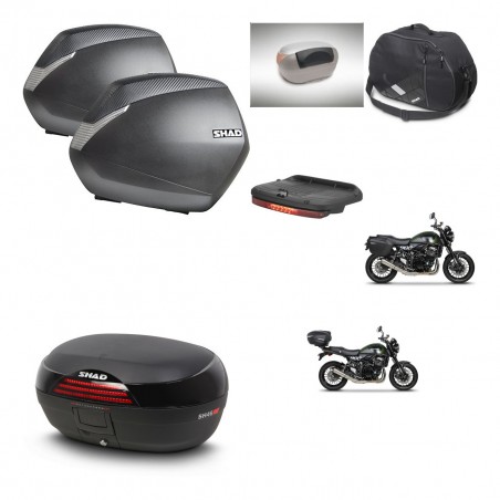 SHAD Baul SH46 + soporte montaje maletas SH36 accesorios 45 L KIT-463436