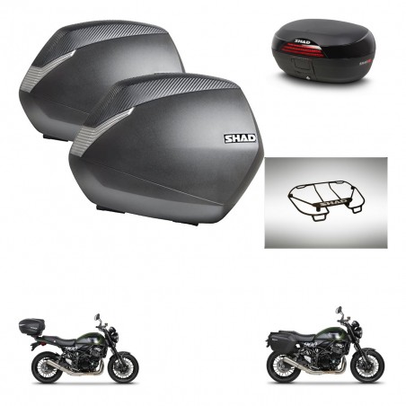 SHAD Baul SH46 + soporte montaje maletas SH36 accesorios 45 L KIT-463442