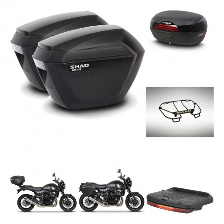SHAD Baul SH46 + soporte montaje maletas sh23 accesorios 45 L KIT-463450