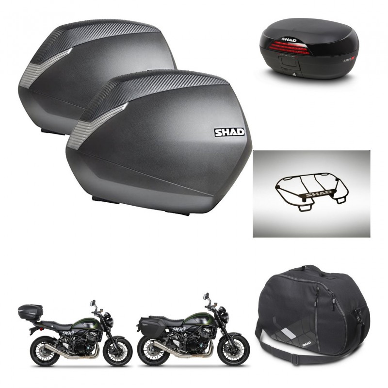 SHAD Baul SH46 + soporte montaje maletas SH36 accesorios 45 L KIT-463454