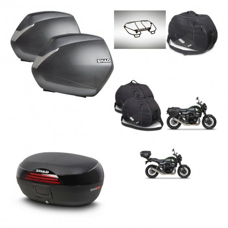 SHAD Baul SH46 + soporte montaje maletas SH36 accesorios 45 L KIT-463455